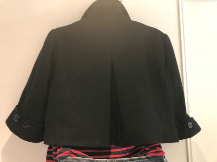 Camaïeu petite veste matière Caban taille 38 - photo numéro 13