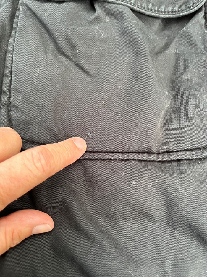Veste longue Esprit Femme T.44 – Style Parka Hiver noir – look vintage - photo numéro 7