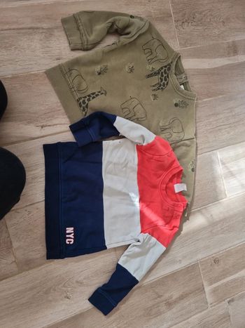 Lot de 2 pulls garçon