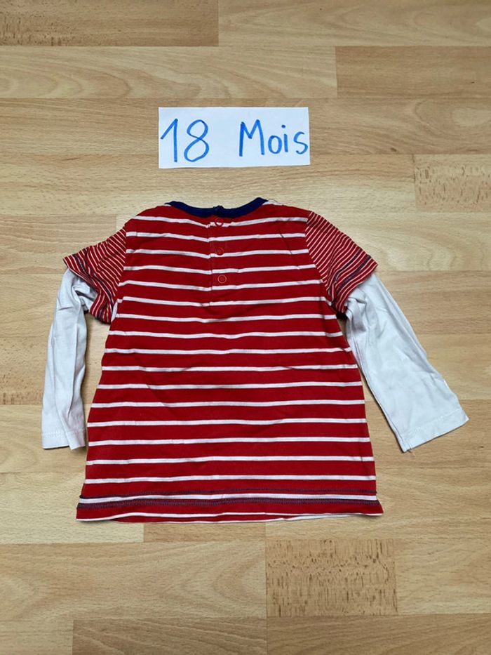 Tee-shirt manches longues 18 mois Sergent Major - photo numéro 4