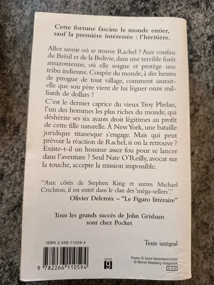 Lot de 2 livres de John Grisham - photo numéro 3