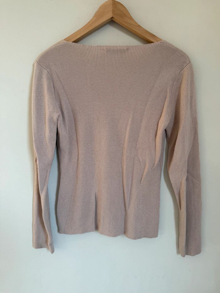 Pull rose pâle Zapa - photo numéro 2