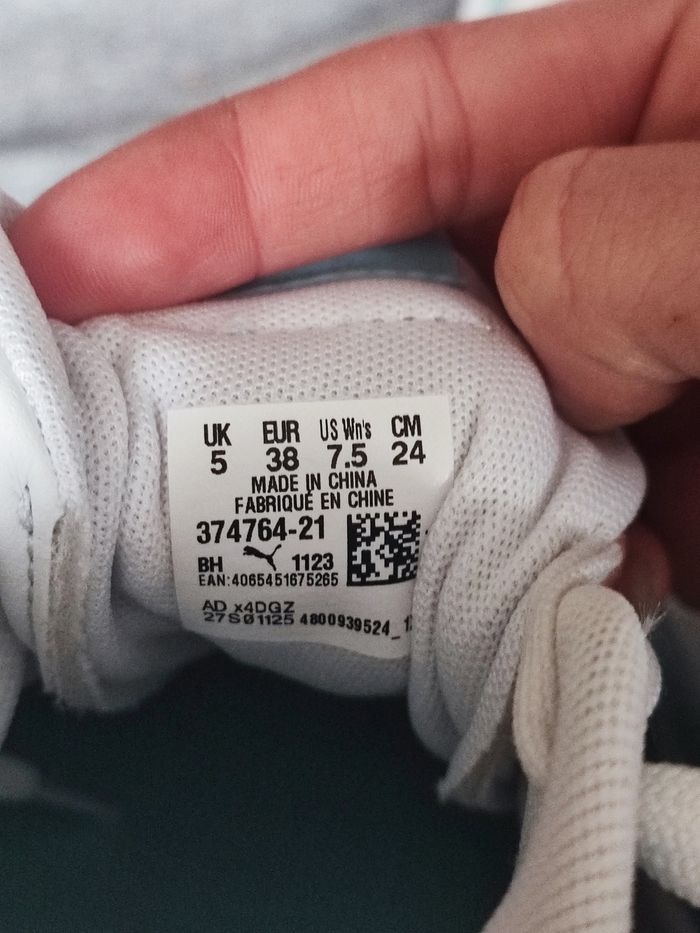 basket puma skye white blue - photo numéro 7