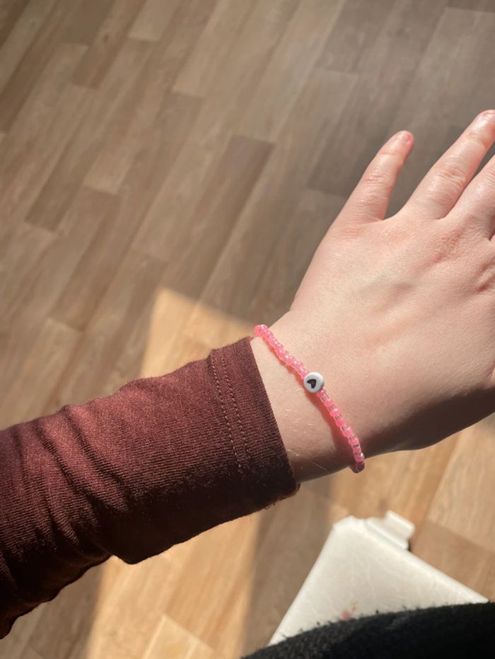 joli bracelet rose