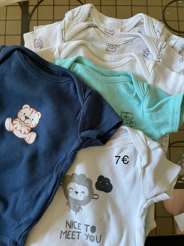 21 body manche courte 3 mois - photo numéro 4