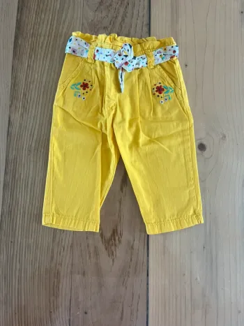 Pantalon jaune 6 mois – Du Pareil Au Même