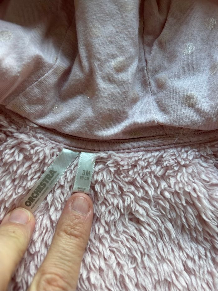 Veste rose clair Orchestra 3 mois - photo numéro 5