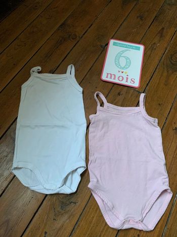 Body été fille 6 mois