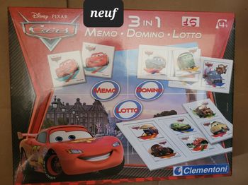 Jeu cars 3 en 1