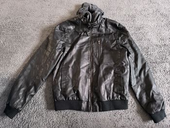 Veste en cuir Gémo taille M