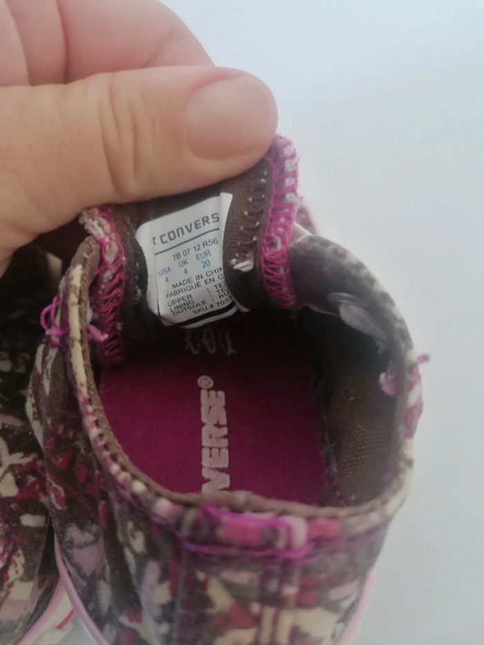 Converse taille 20 - photo numéro 6