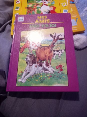 Livre enfant:"Mes amis des prés "