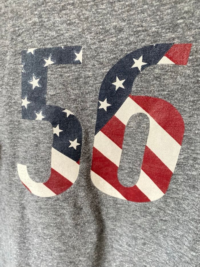 T-shirt gris 56 américain 10 ans la redoute - photo numéro 2