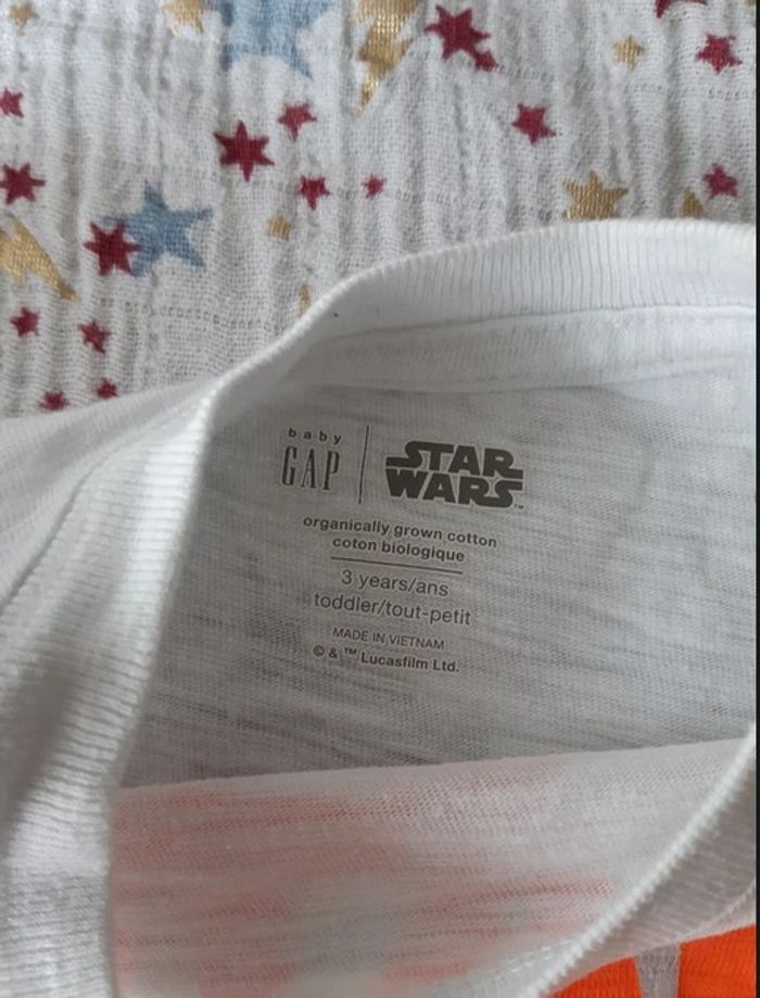 T-Shirt MC Star Wars Gap 3 ans - photo numéro 3