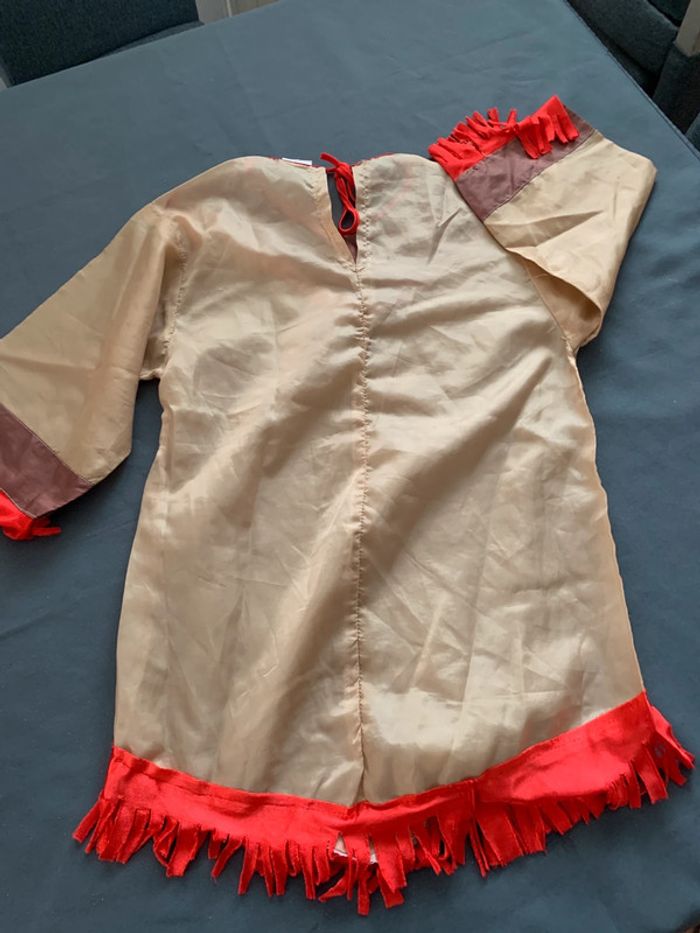 Costume indienne 5/7 ans - Costume déguisement indien - photo numéro 5