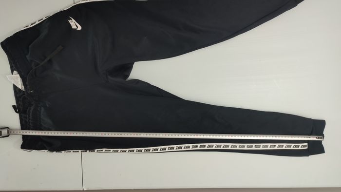 Vêtement vintage de marque Pantalon survêtement Nike noir bande blanche S #D84 - photo numéro 5