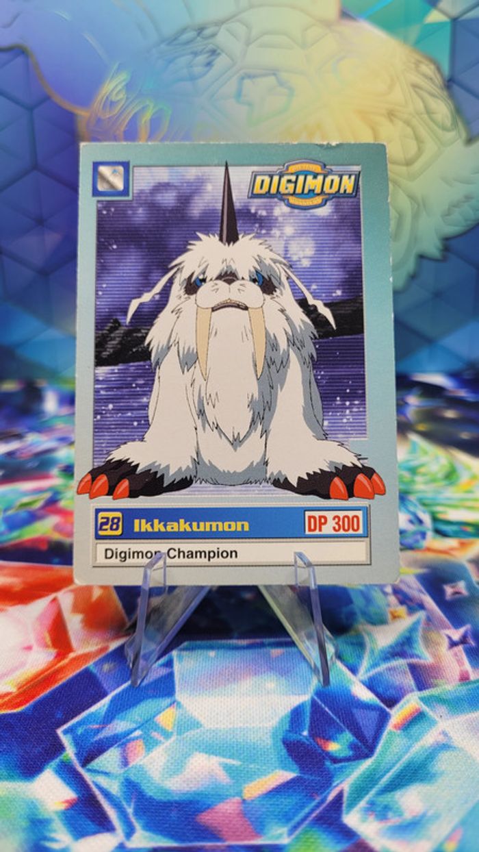 Carte Digimon Ikkakumon 27/34 Édition Série TV