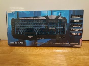 Clavier gaming the G-lab keyz 300 neuf