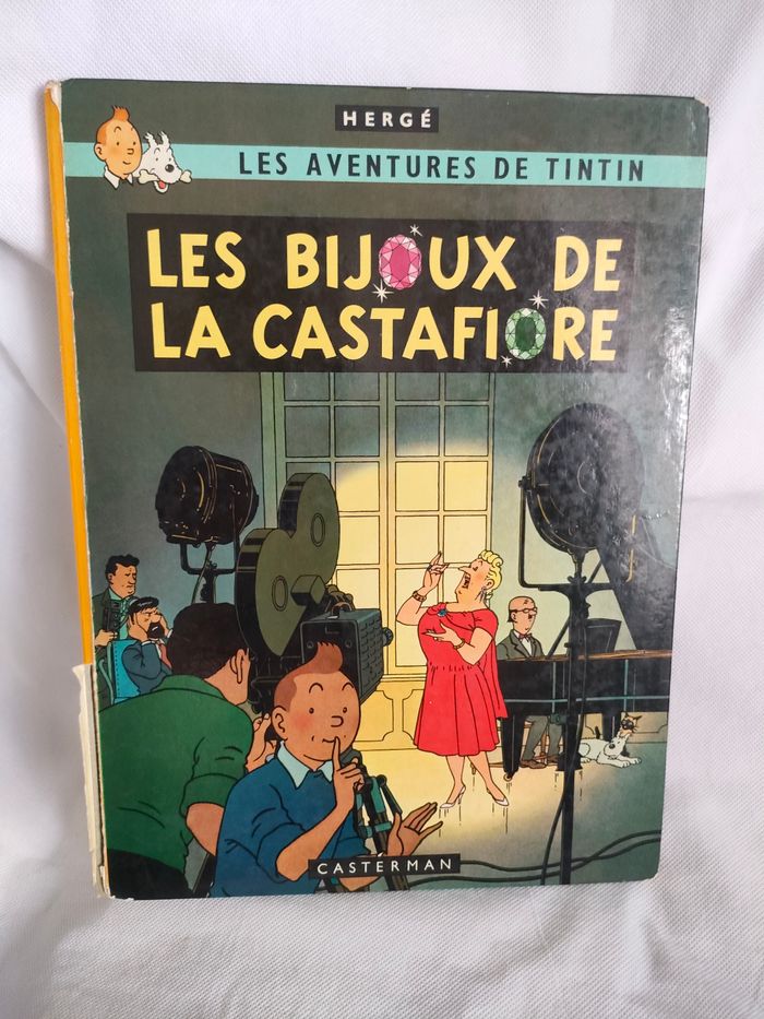 Bande dessinée Tintin Les bijoux de la Castafiore
