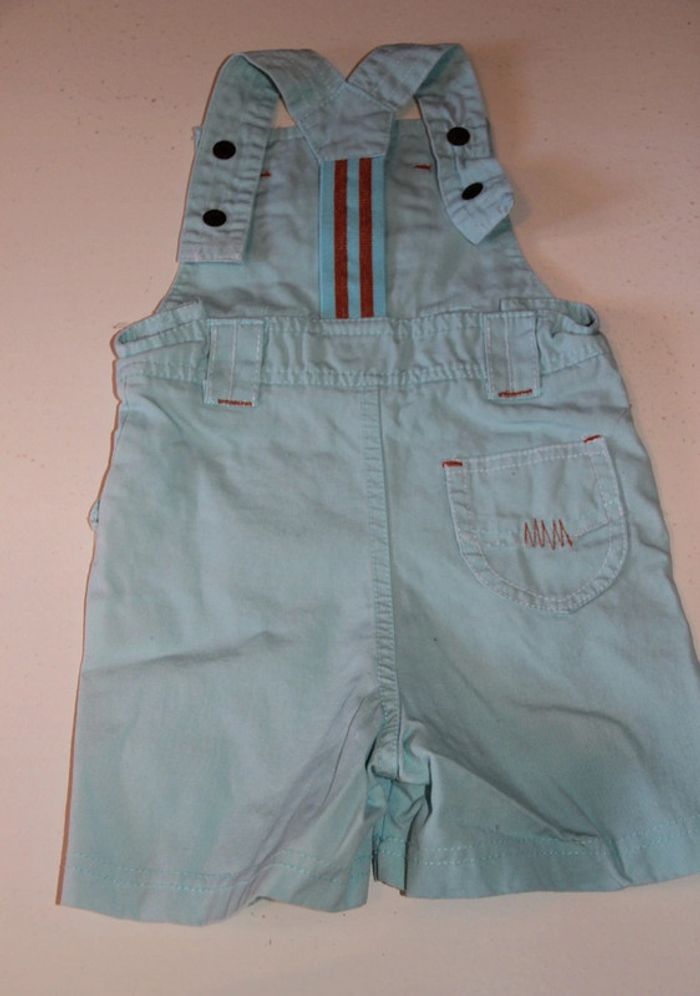 Lot 3 mois shorts salopettes tee-shirts - photo numéro 17