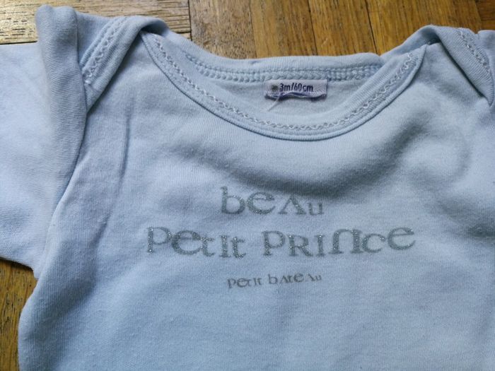 Lot de 2 bodys 3 mois Petit Bateau - photo numéro 3