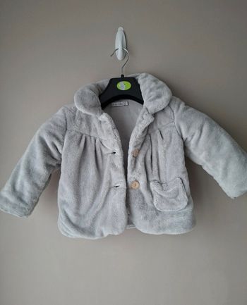 Manteau gris 3 ans