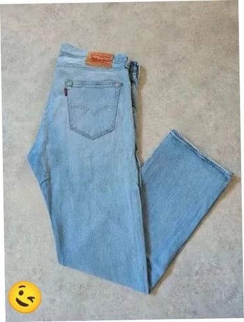 Jeans Levi's 501 W36 FR46 L32 coupe droite bleu Homme Men pan415b