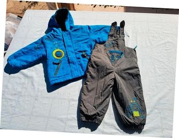 Combinaison manteau + salopette Ski Polochon 2A fourré