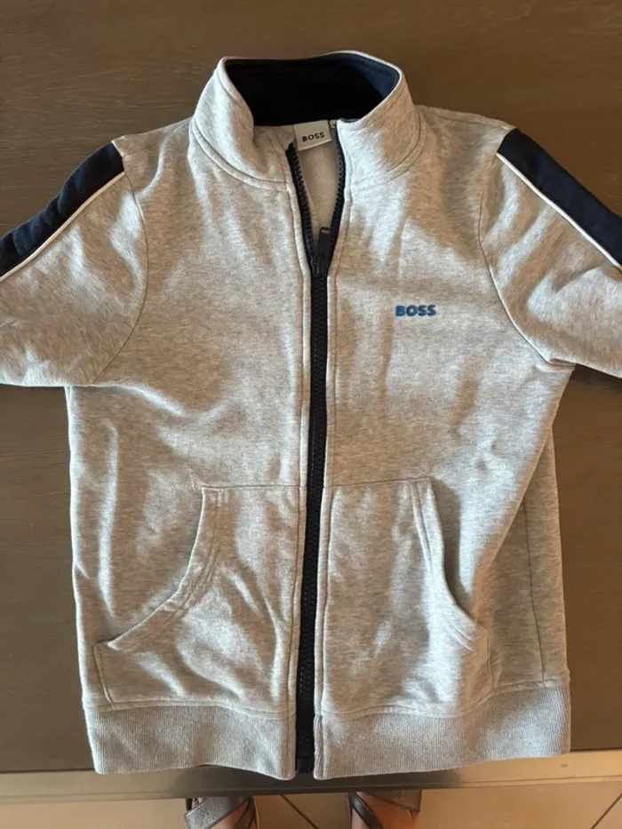 Veste sweat boss 10 ans - photo numéro 2