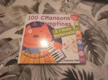 Album avec CD 100 chansons et comptines