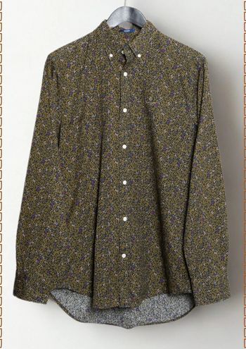 Chemise GANT à motifs floraux – Taille S (coupe regular)
