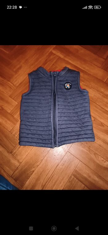 Veste sans manche 18 mois garçon