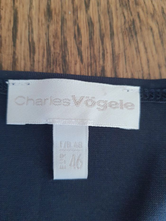 Jolie Robe bleu marine Charles Vögele fr be 46 - photo numéro 12
