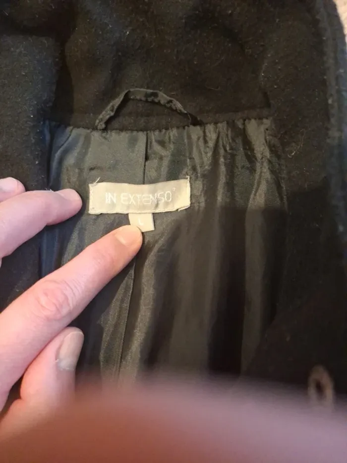 Manteau long noir - photo numéro 2