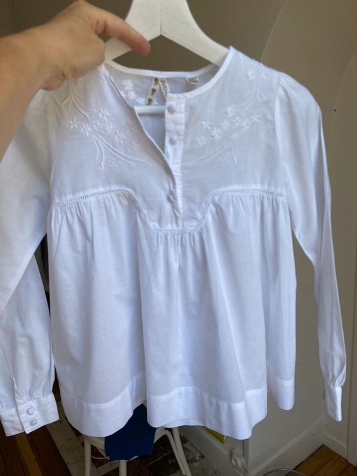 Blouse romantique Okaïdi 10 ans - photo numéro 2