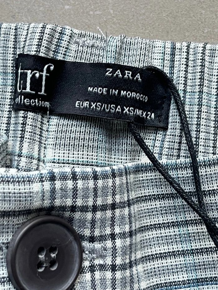 Pantalon à carreaux Zara CS neuf - photo numéro 3