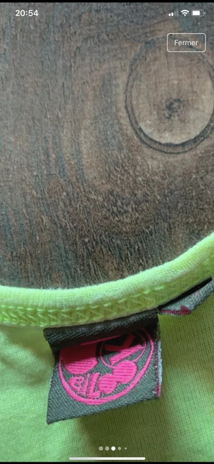 Lot Débardeurs rose/ jaune - photo numéro 3