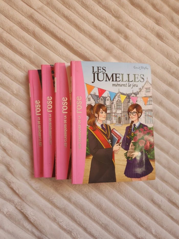 📚 Lot de 4 tomes – Série Les Jumelles (Bibliothèque Rose) - photo numéro 4