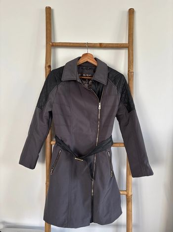 Manteau imperméable gris Laura Jo taille M
