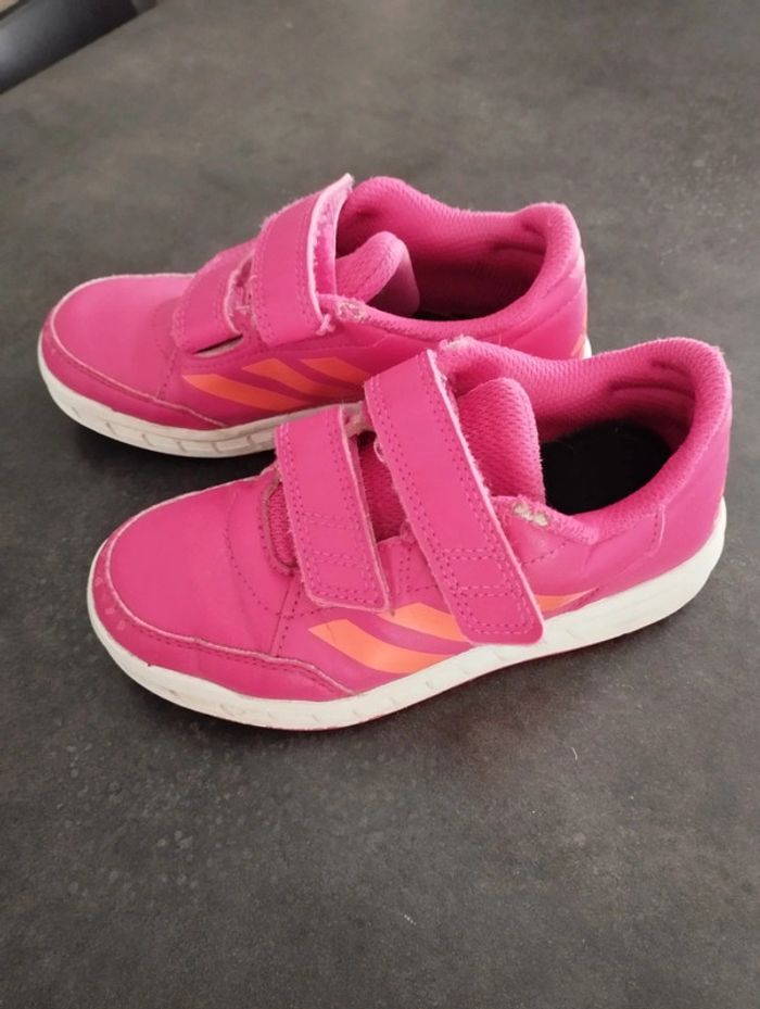Basket rose adidas taille 28 - photo numéro 3