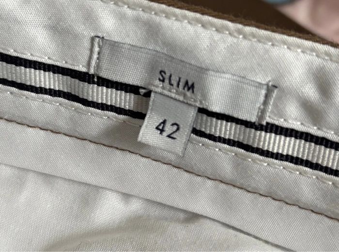 Jeans slim marron - photo numéro 8