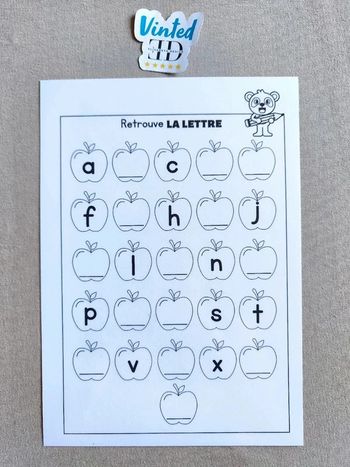 Trouver les lettres manquantes