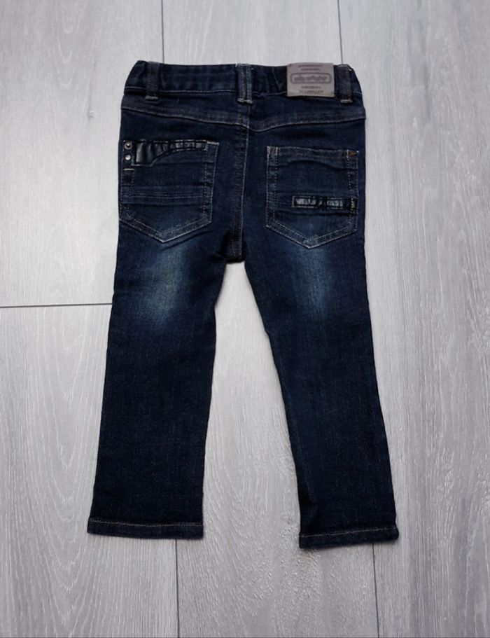 Jeans bleu foncé. Garçon 24 mois. Marque Kidkanai - photo numéro 2