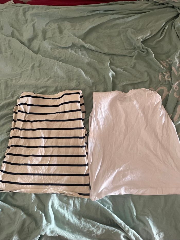 Lot de 2 T-shirt Zara - Taille S - photo numéro 6
