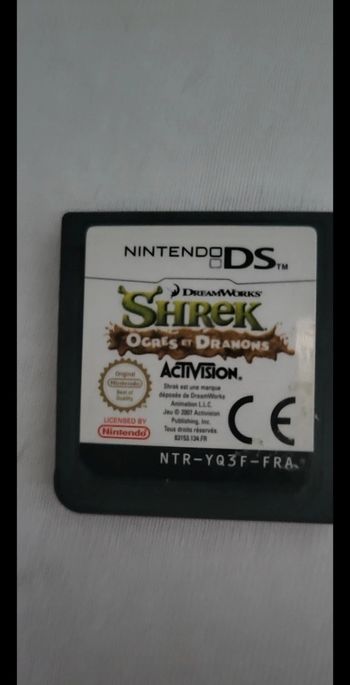 jeu DS Shrek