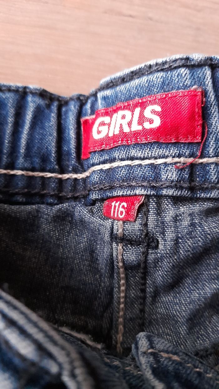 Jeans fille 116 - photo numéro 3