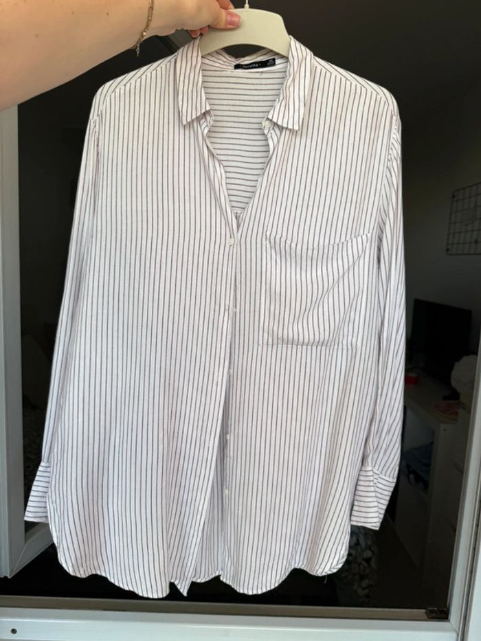 Chemise à rayures Bershka - photo numéro 6