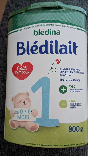 Lait bledilait de bledina 