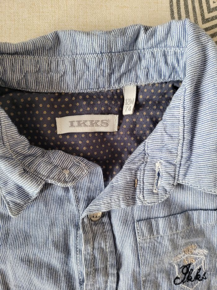Chemise ikks 12 mois - photo numéro 2