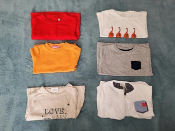 6 hauts t-shirts (printemps/été)